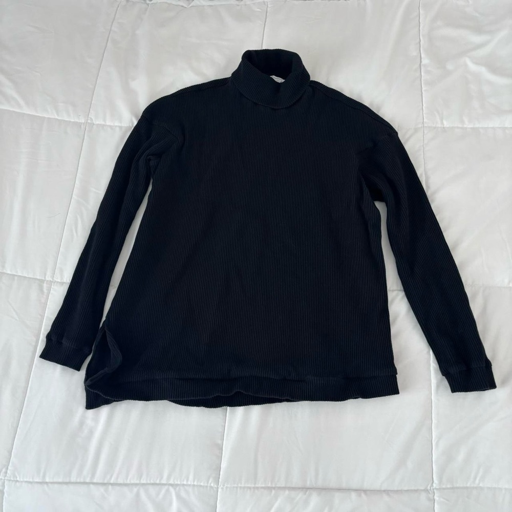Black Turtleneck Sweater